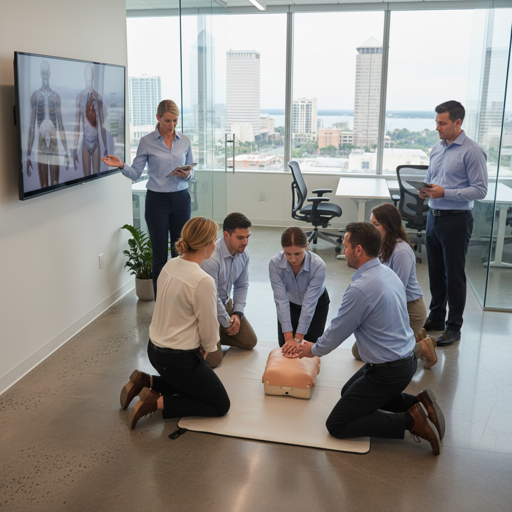 Why Group CPR Certification is Vital for Tampa Workplaces