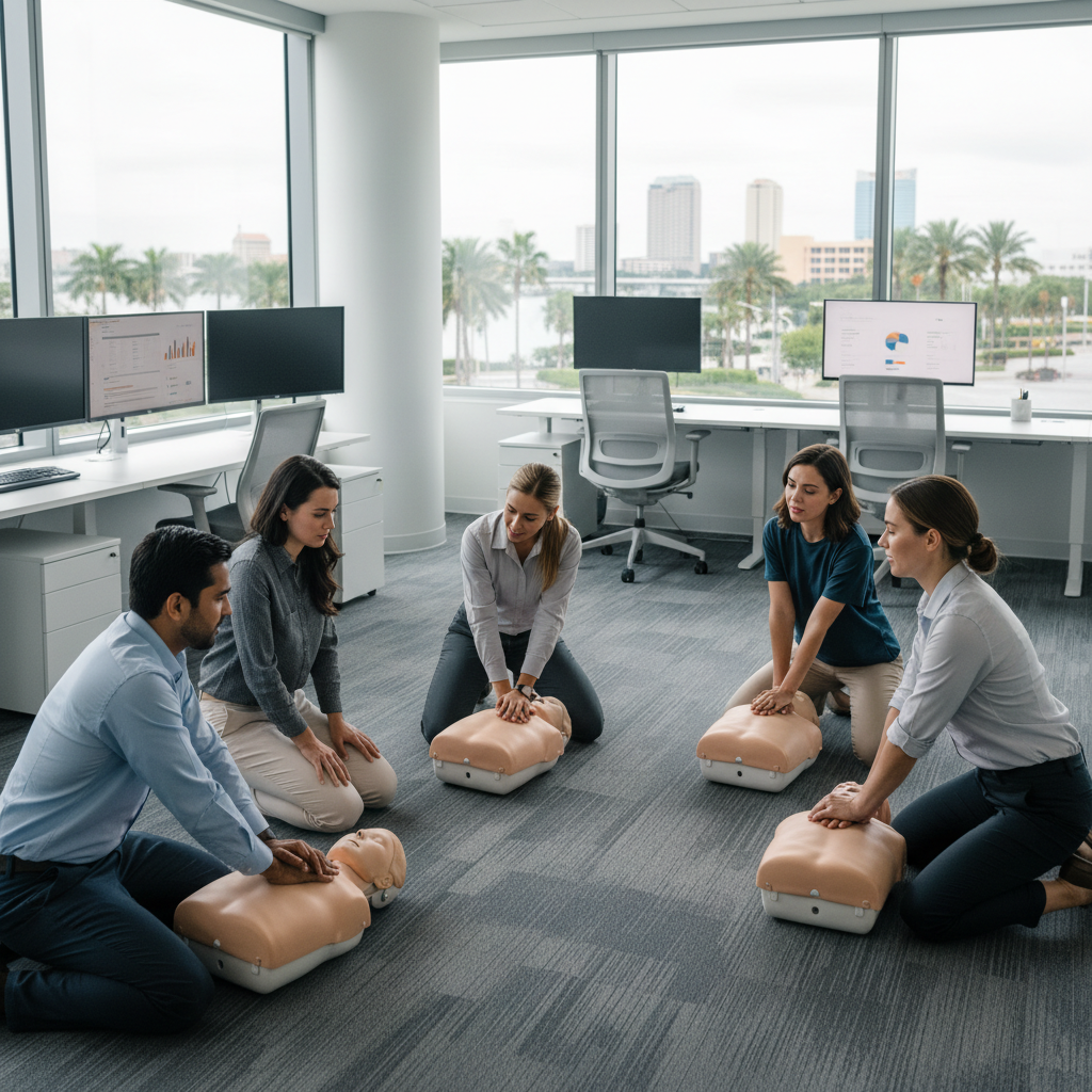 Scaling Safety: Why Tampa Firms Choose Onsite CPR Training