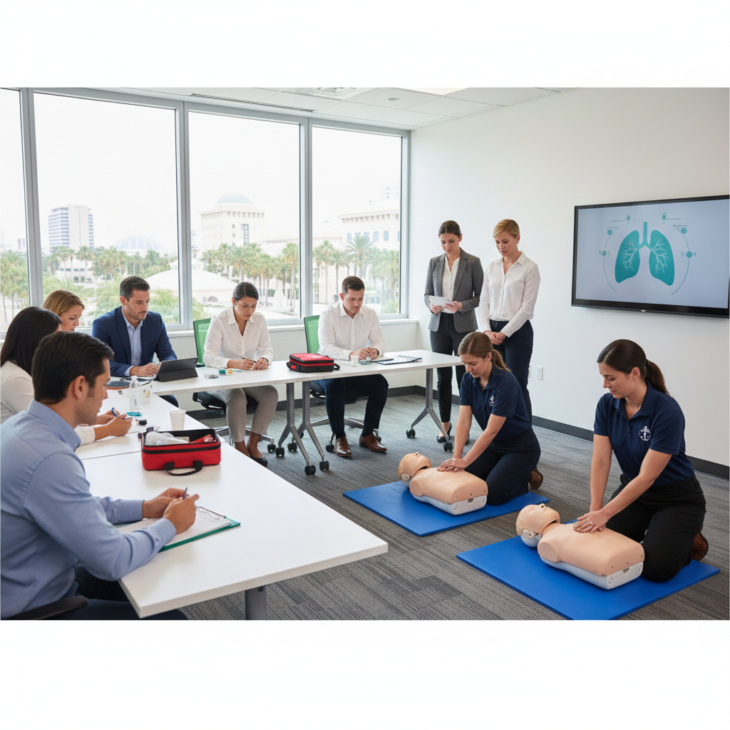 Maximizing Tampa Corporate Safety: The Onsite CPR Advantage