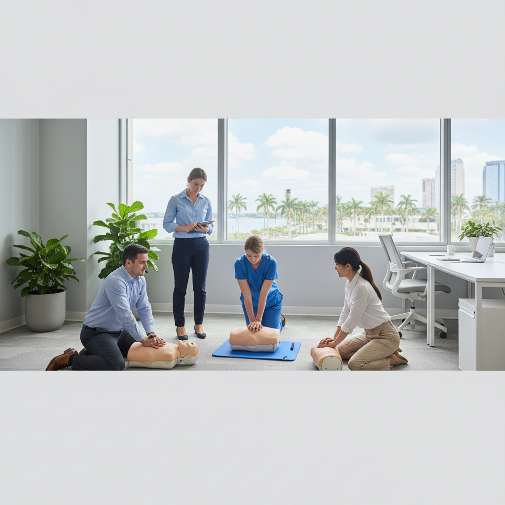 Boosting Tampa Workplace Safety with Onsite CPR Training